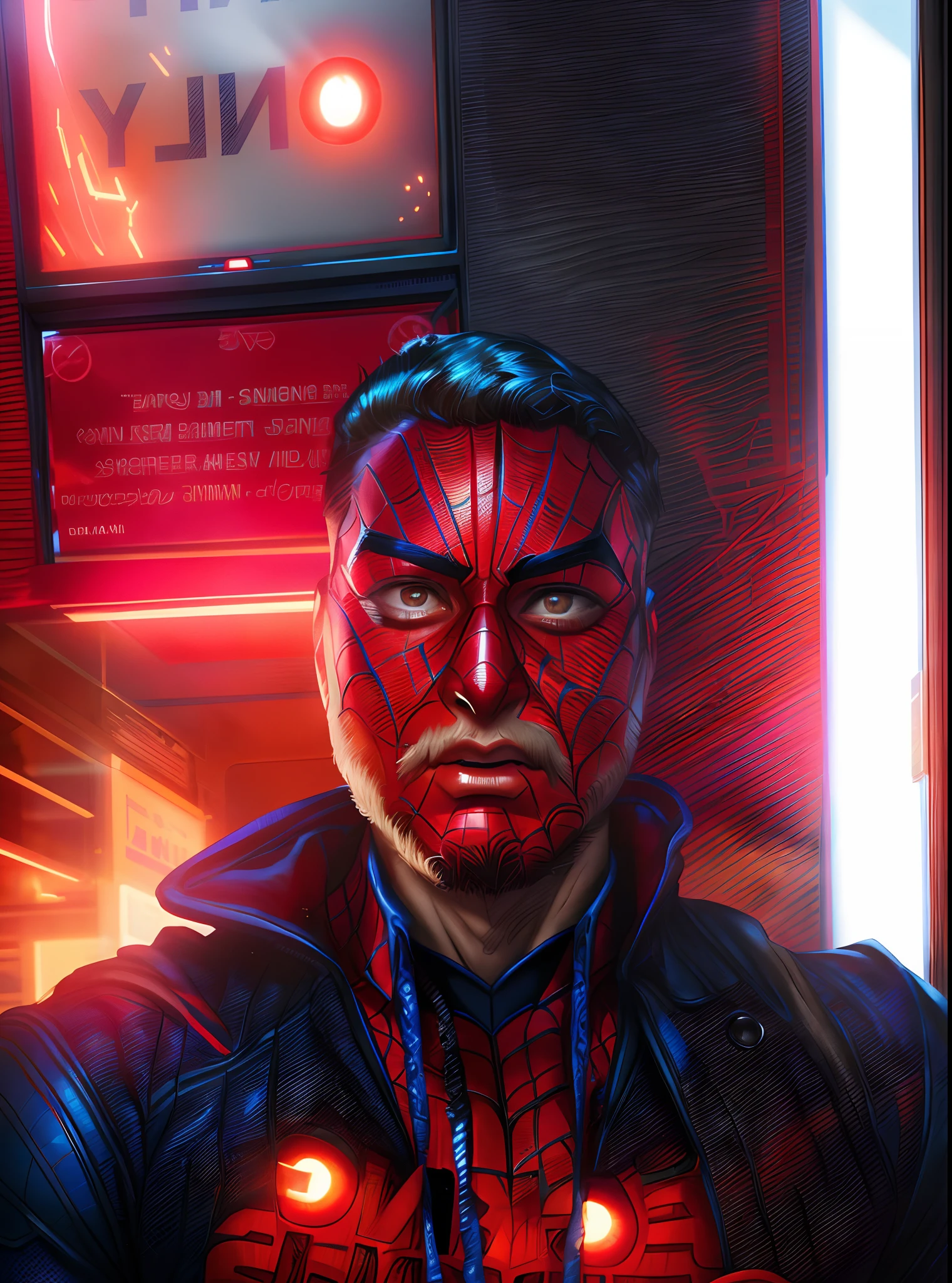 spider - man in a suit with a red light coming from his eyes, peter parker, highly detailed exquisite fanart, portrait of spiderman, artgerm and atey ghailan, spider - verse art style, fan art, ross tran and bayard wu, by ruan jia and stanley artgerm, by Oliver Sin, :: rossdraws, peter parker as spiderman
