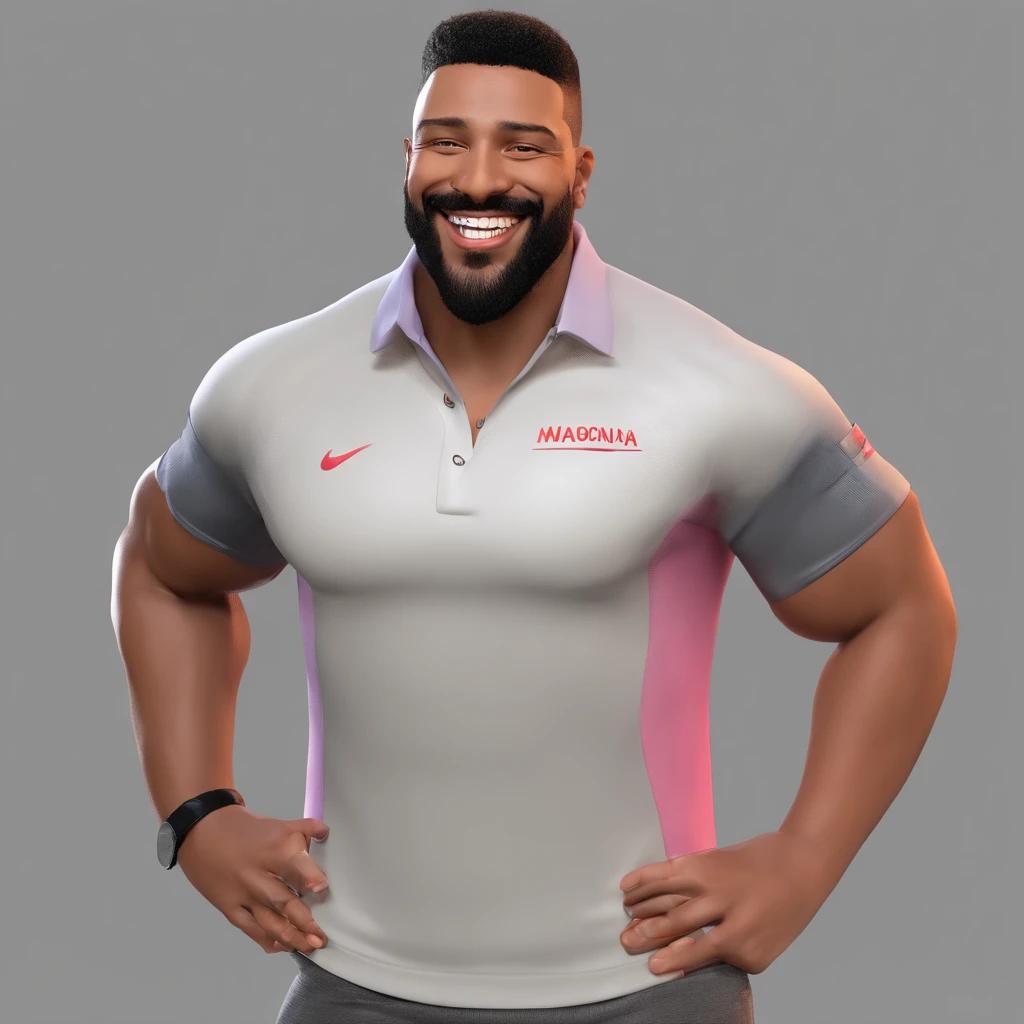 homem sorridente em uma jaqueta preta e uma camisa branca, inspirado em Carlos Berlanga, jordan lamarre - wan, Macho sorridente, Ronaldo Nazario, Homem de pele marrom com um sorriso gigante, homem sorridente, parecendo feliz, sorrindo e olhando diretamente, he's smiling, andrew gonzalez, inspirado em Randy Vargas, happily smiling at the camera, Jeremy Lipkin
