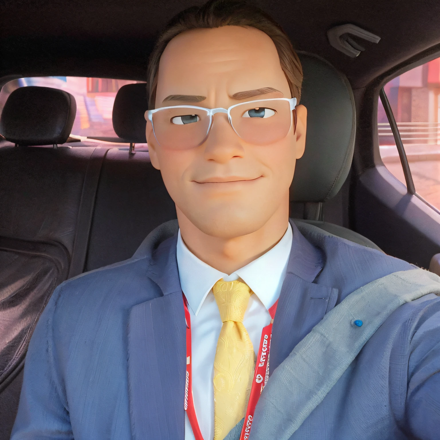 homem estilo disney pixar, alta qualidade