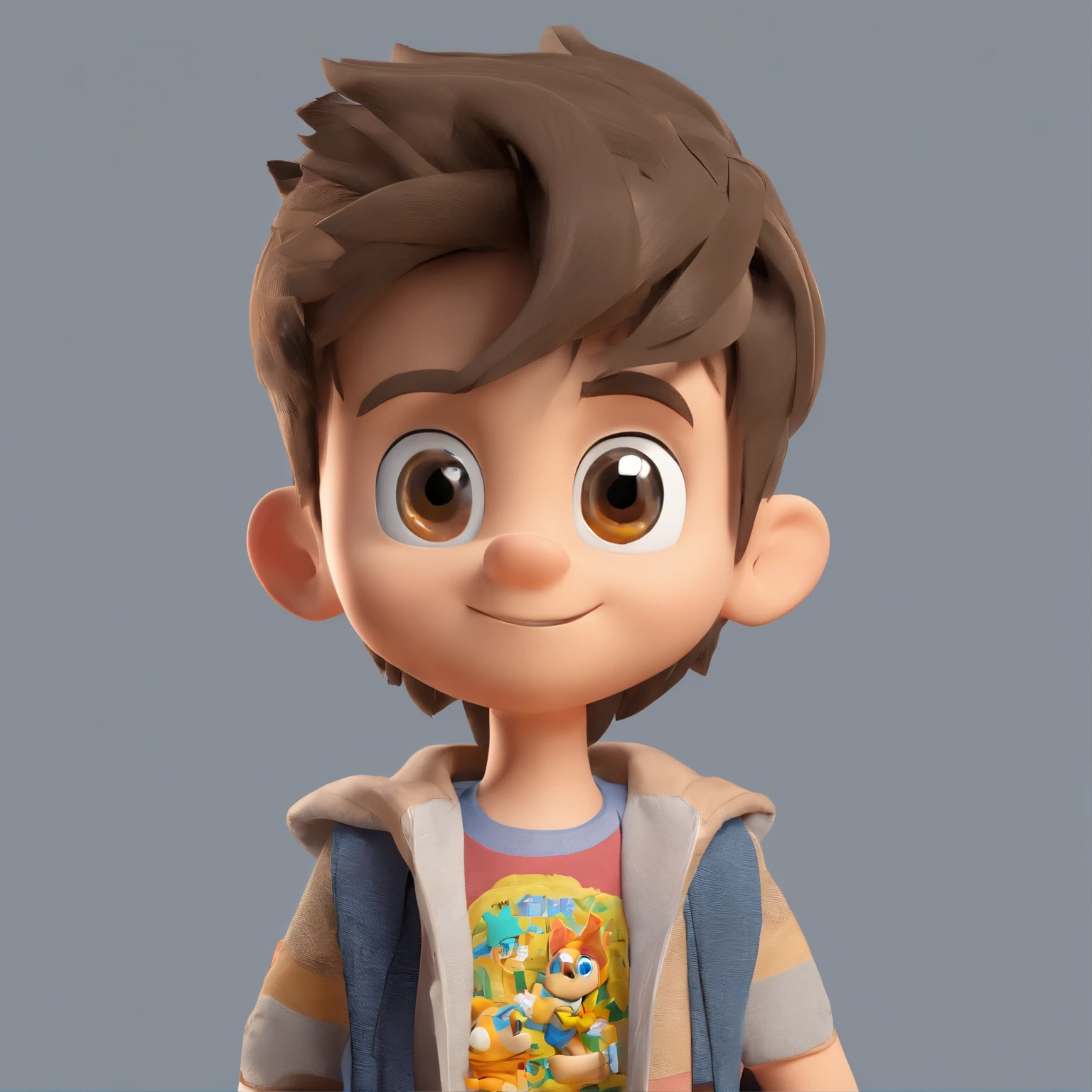 I'm Lucas I'm a boy has medium hair half thin face I'm 6 years old my hair is kind of straight and fine. Also I use a sonic the hedgehog in my t-shirt.
