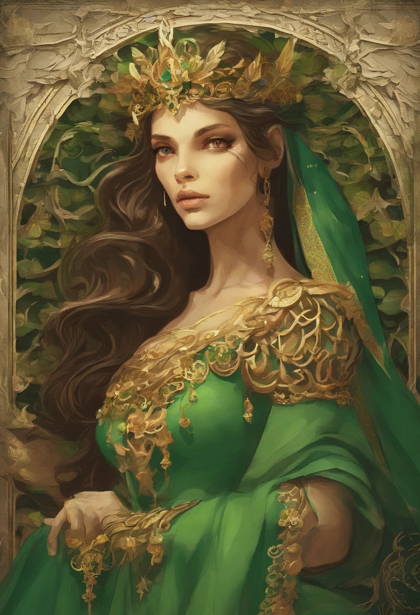 (black hair, green eyes:1.1) thicc succubus, (thigh-high fishnets:1.1), seductive expression, (beautiful detailed eyes, beautiful detailed lips), (demon horns), (voluptuous body), (dark atmosphere), (sensual pose), (soft lighting), (provocative outfit), (dark fantasy), (lush background), (high-res, 4k), (vivid colors), (dramatic lighting), (elegant curves), (sinister charm), (erotic undertones), (alluring beauty), (temptation), (exquisite details), (mythical creature), (seductive aura), (captivating gaze), (lush hair), (mysterious allure), (supernatural vibe), (sensual presence), (charismatic feminity), (enchanting silhouette), (enticing energy), (provocative ambiance), (fantasy charm), (mystical seductress), (intense charisma), (spellbinding allure), (mesmerizing figure), (bewitching elegance), (magnetic grace) wearing fur lined dress