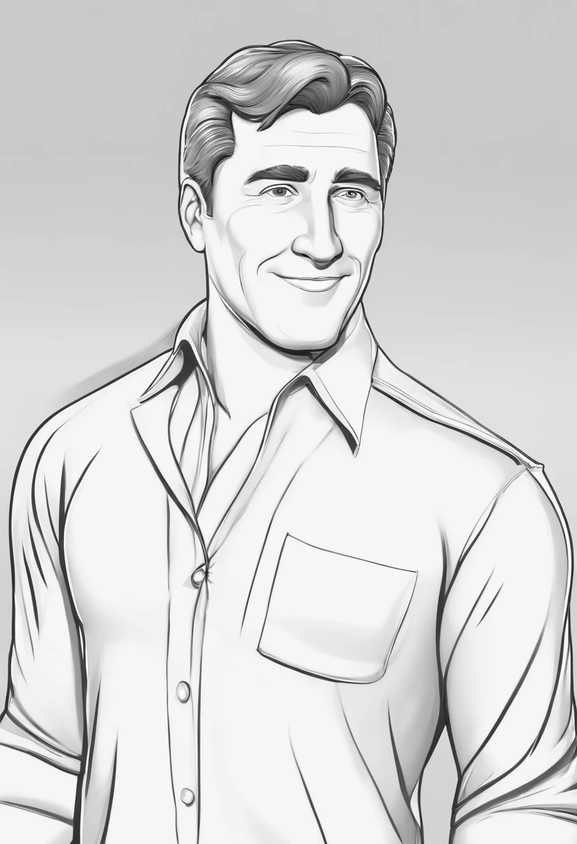 personagem dos desenhos animados de um homem com uma camisa clerical de padre olhando para frente e com caracteristica fisica do exemplo, frente a uma igreja, animation character, Caractere estilizado, animation style rendering, 3D estilizado, Arnold Maya render, 3 d render stylized, toon render keyshot, Personagem 3D, Personagem 3D, 3d rendering stylized, 3 d character render, personagem de desenho animado, Personagem de close up, Pose de personagem, (Estilo Pixar) (master part:1.2) (Bokeh) (best quality) (pele detalhada) (textura detalhada) (8k) (argila) (Cinematic lighting) (foco nítido