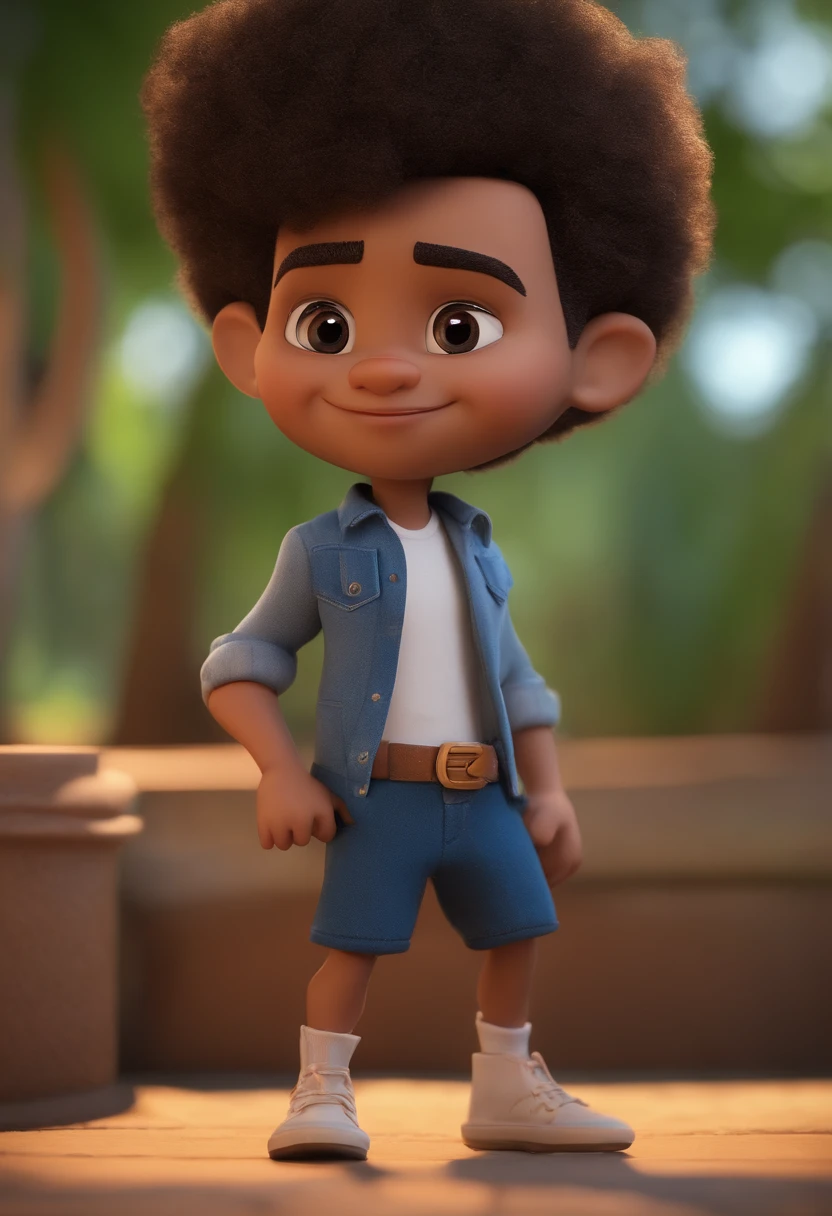 personagem dos desenhos animados de um casal, com um homem adolescente moreno, alto, musculoso, olhos castanho escuro, e uma garota adolescente morena, baixinha, cabelo afro preto com as pontas vermelhas, Honey Eyes Animation Character, Caractere estilizado, animation style rendering, 3D estilizado, Arnold Maya render, 3 d render stylized, toon render keyshot, Personagem 3D, Personagem 3D, 3d rendering stylized, 3 d character render, personagem de desenho animado, Personagem de close up, Pose de personagem, (Estilo Pixar) (master part:1.2) (Bokeh) (melhor qualidade) (pele detalhada) (textura detalhada) (8k) (argila) (Cinematic lighting) (foco nítido