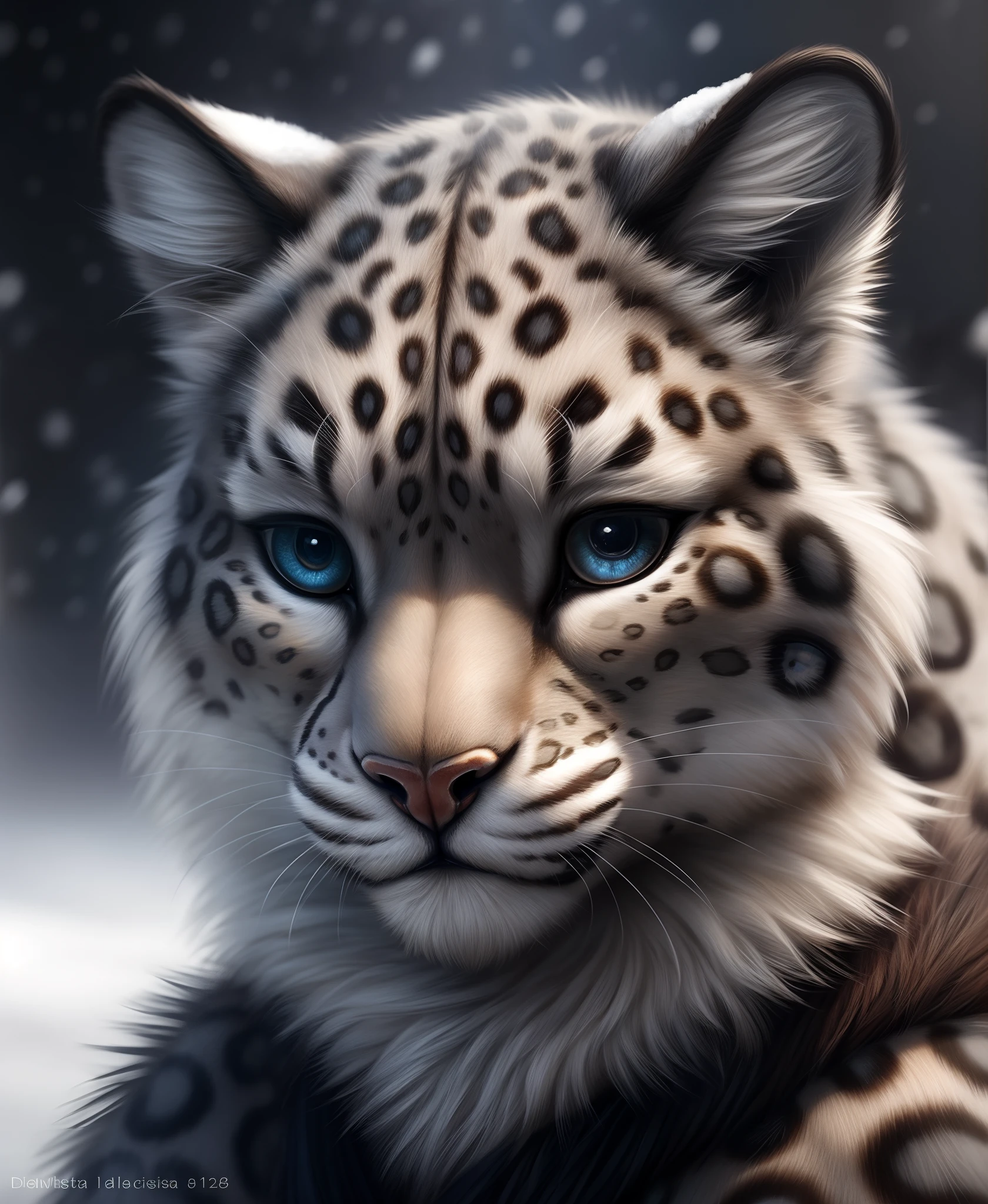 darknatasha,snow leopard,female,(by silverfox5213:0.7),anthro,    , detailed fur,detailed eyes,realistic fur,real,realistic,high quality, detailed,photorealistic,ultra realistic,8k ,