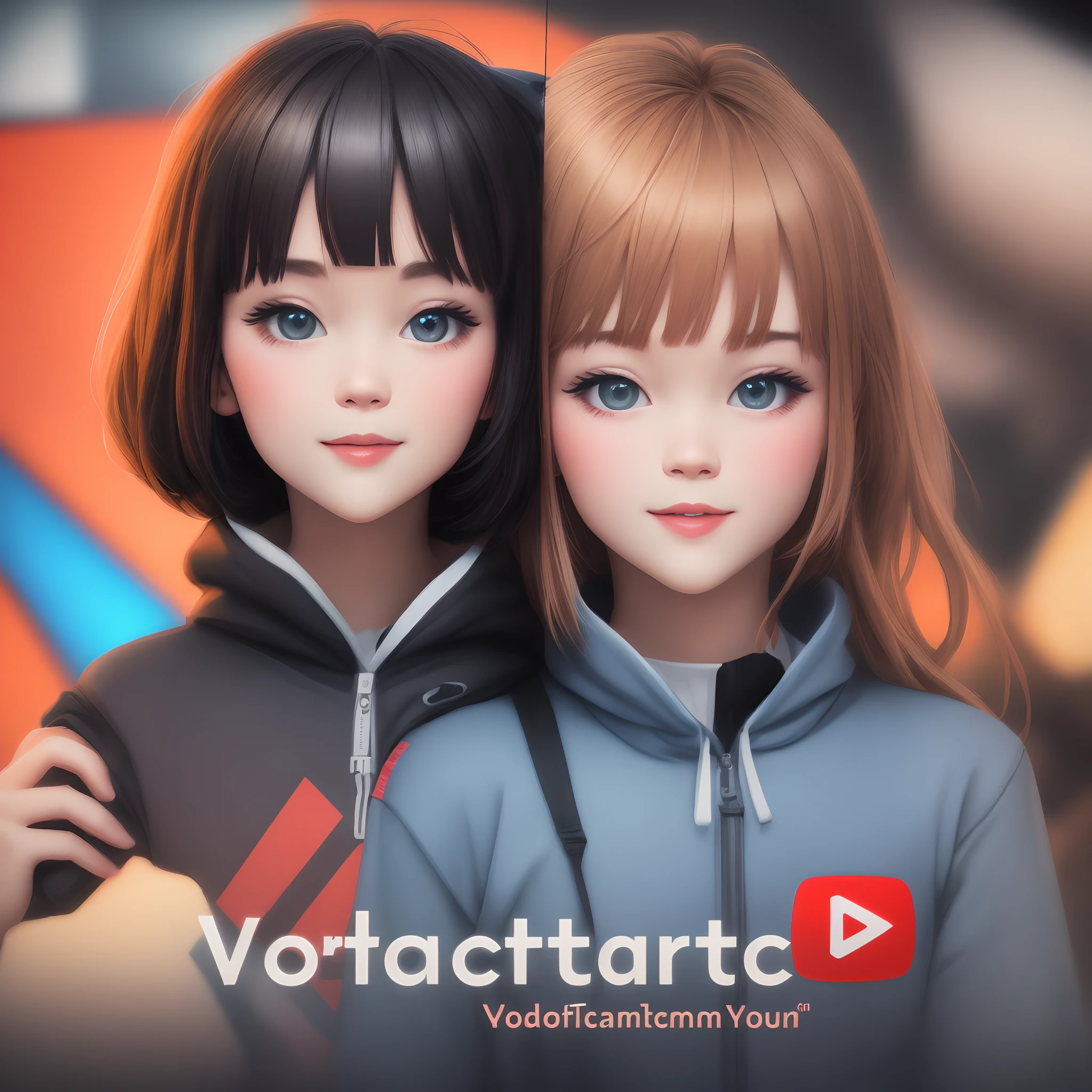 A logo for YouTube channel called videocraft