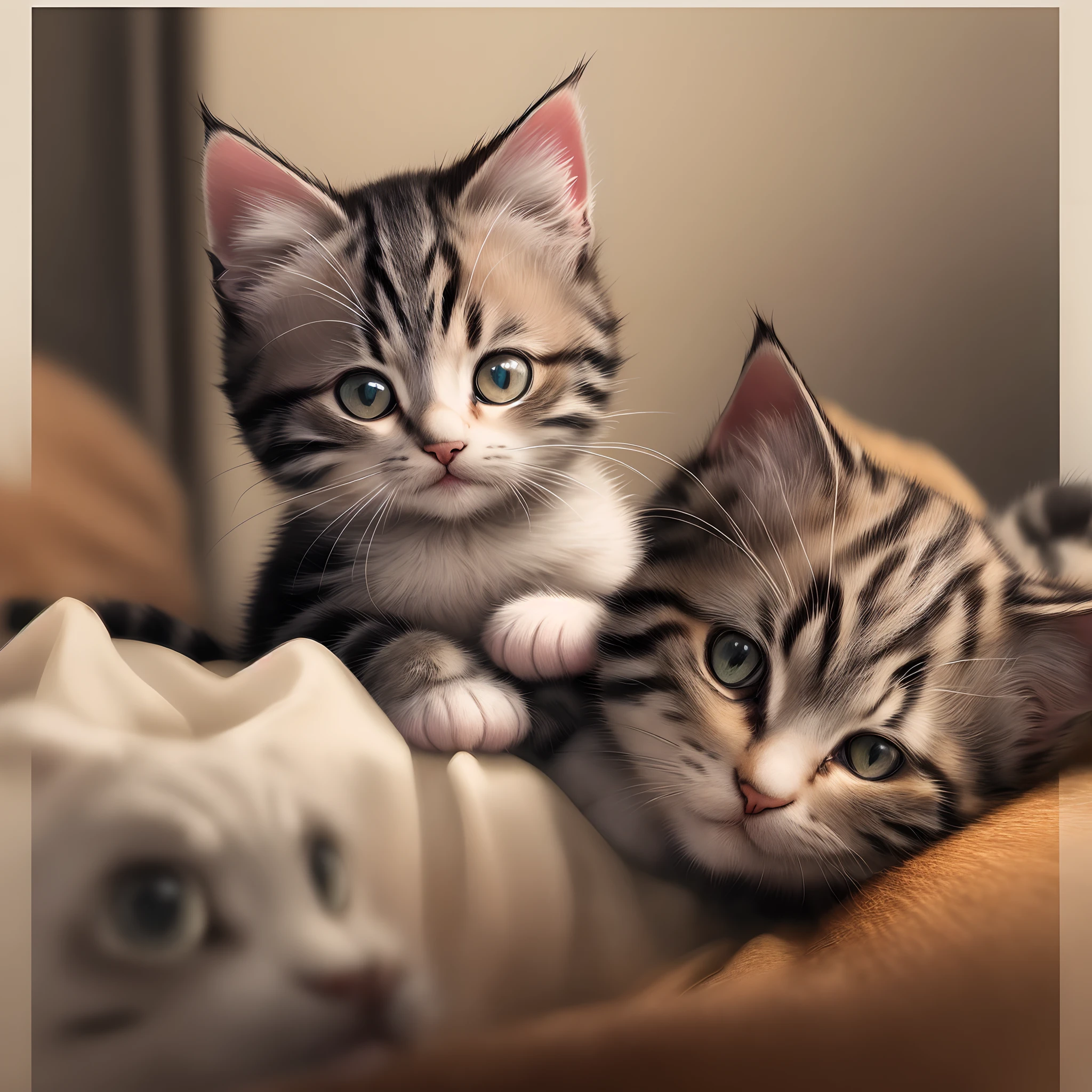 Kitten with sniper