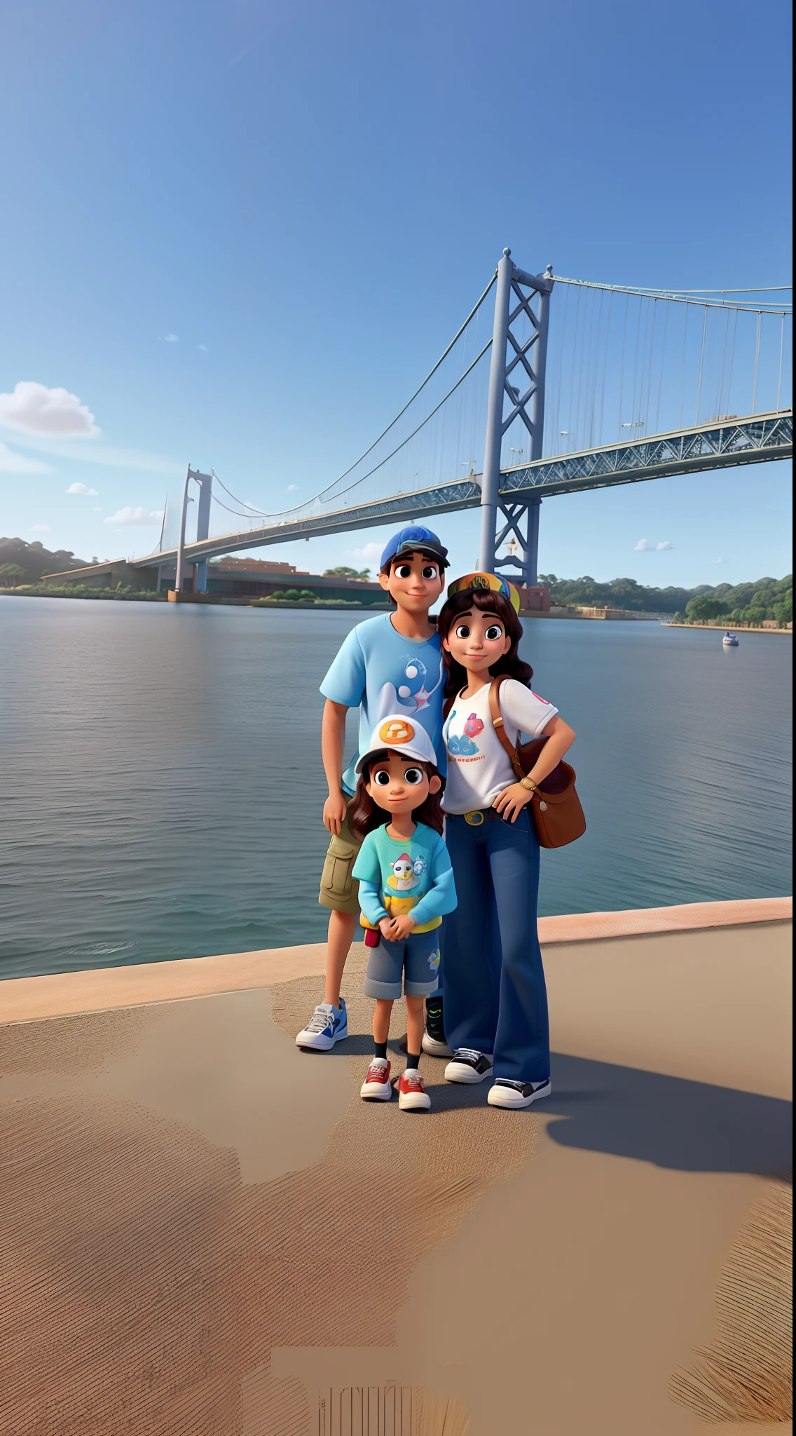 estilo disney Pixar, alta qualidade