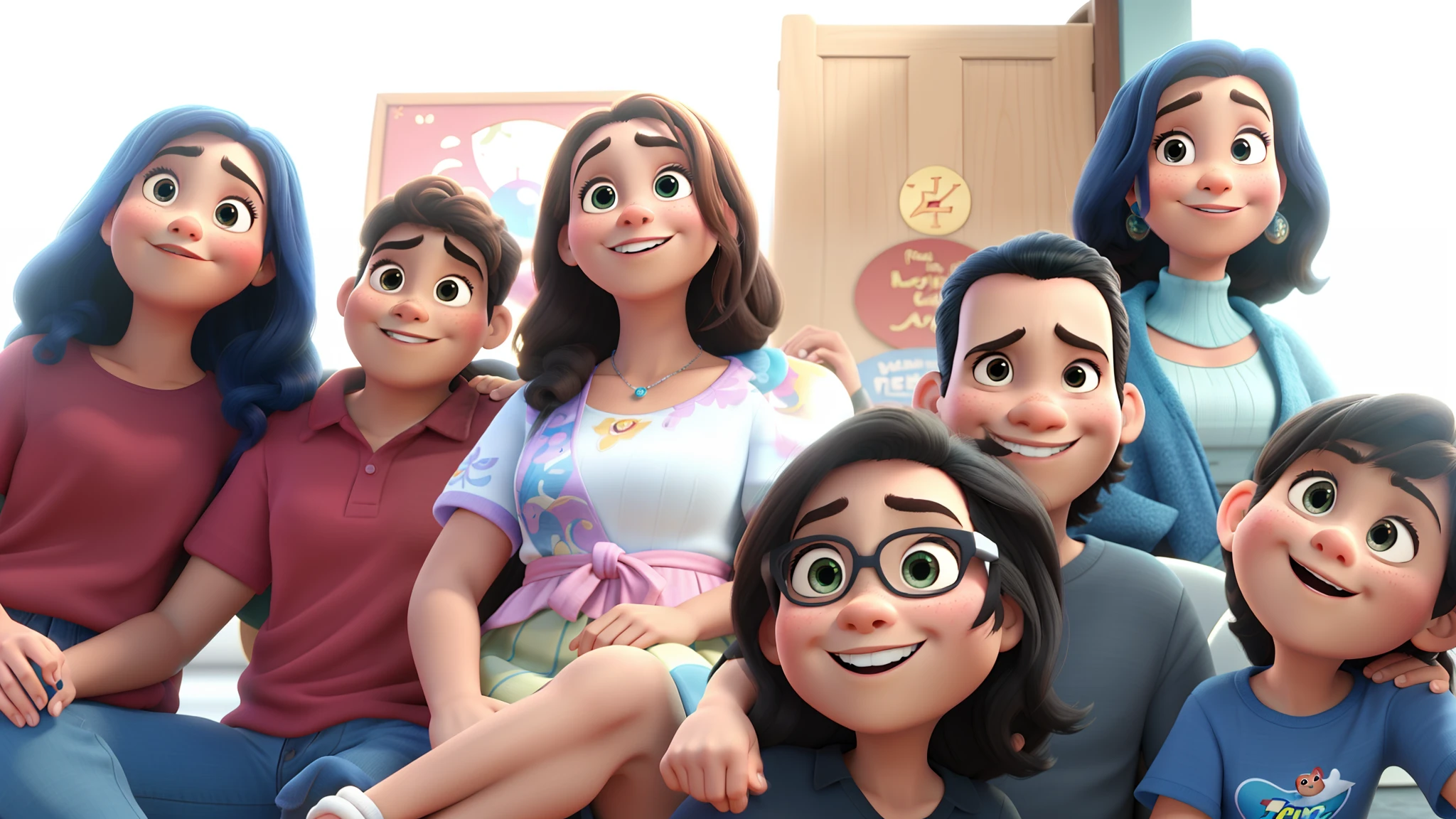 uma familia disney pixar, alta qualidade, melhor qualidade