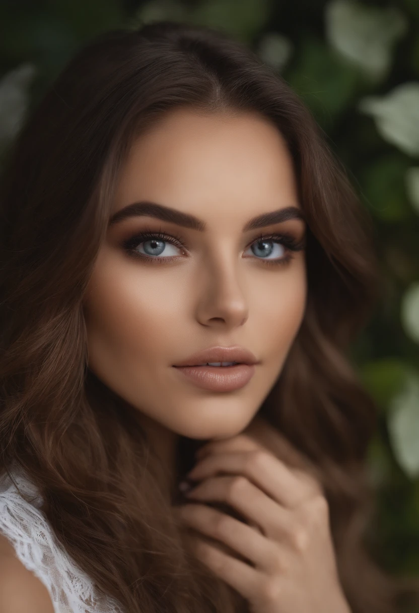 Femme arafed avec débardeur et culotte assortis, fille sexy aux yeux bleus, Portrait Sophie Mudd, cheveux bruns et grands yeux, Selfie d’une jeune femme, Yeux de chambre, Violet Myers, latine , sans maquillage, maquillage naturel, Regarder directement la caméra, Visage avec Artgram, Maquillage subtil, Superbe photo du corps entier, clivage, au centre commercial