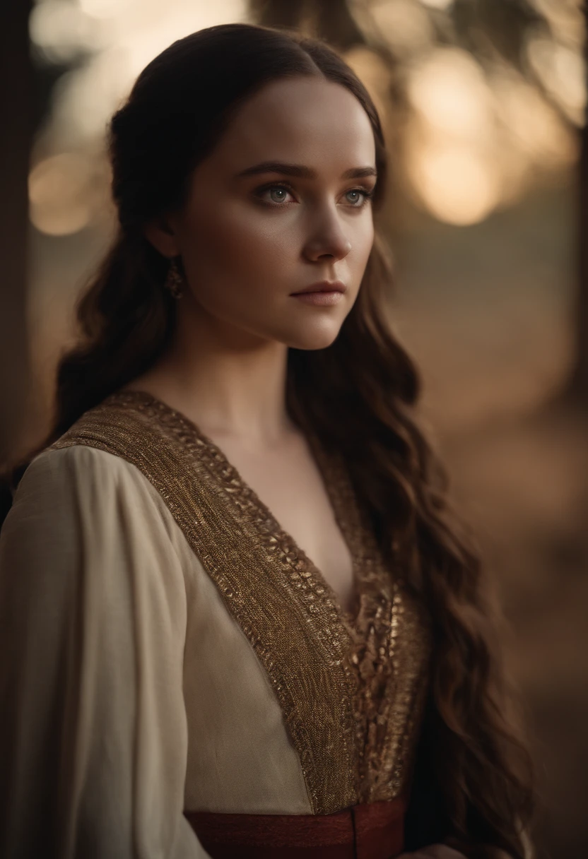 Actress Madison Davenport as Amaru