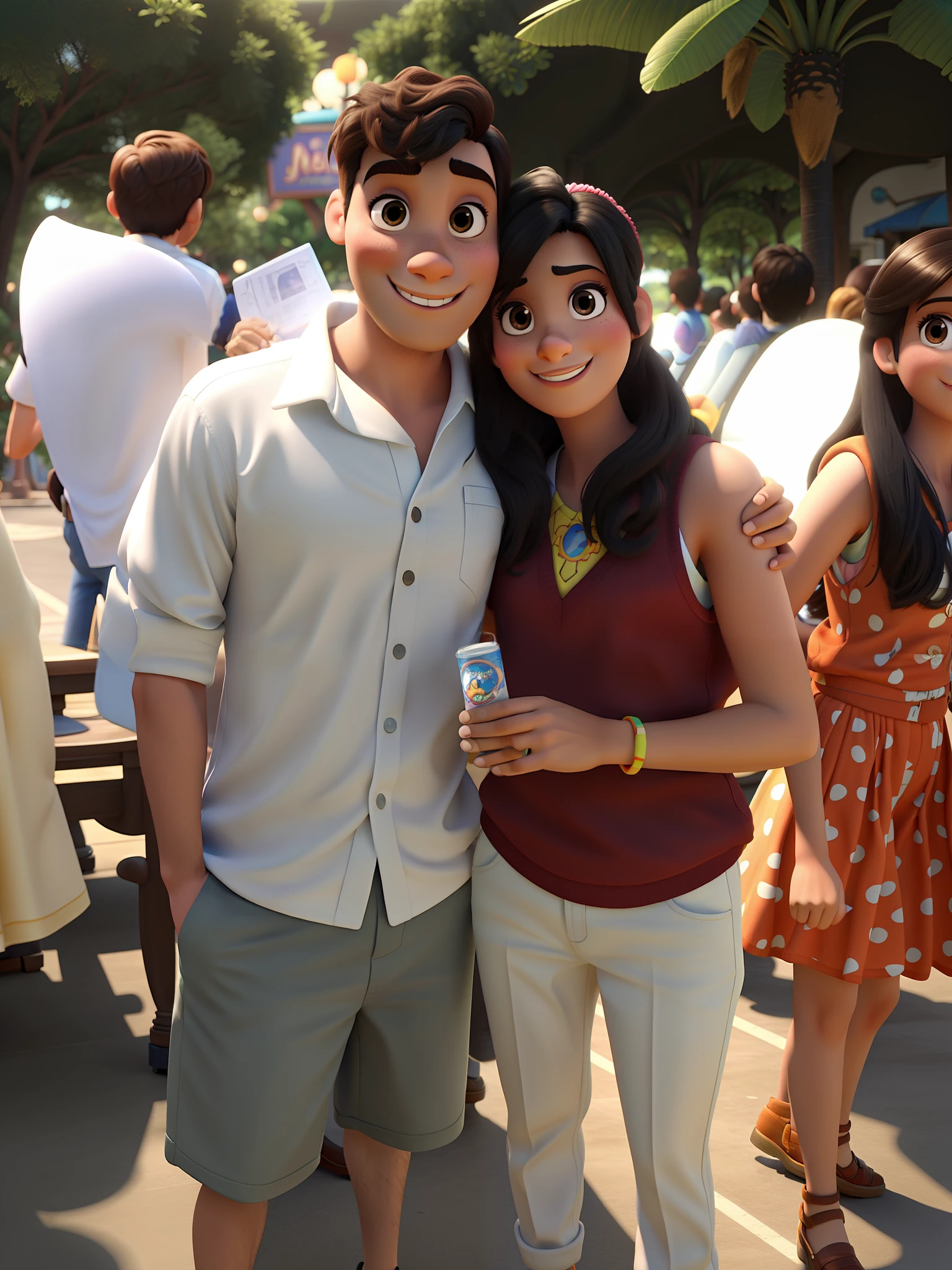 Foto estilo Disney Pixar