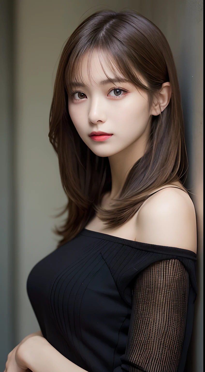 finely detail, hight resolution, hightquality、Perfect dynamic composition, Beautiful detailed eyes, Medium Hair, small tits 、Natural Color Lip, Squatting,Kamimei、Shibuya、college aged、1 persons、Transparent skin、Glowing hair、masutepiece, Best Quality, Illustration, Ultra-detailed, finely detail, hight resolution, 8K