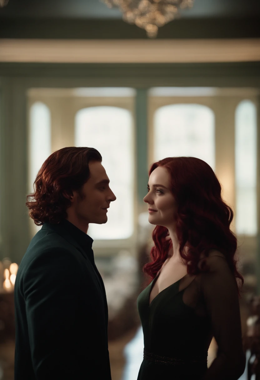 Madison Davenport/Amaru/Kate Fuller (with dark red hair dye) and Loki (His boyfriend)