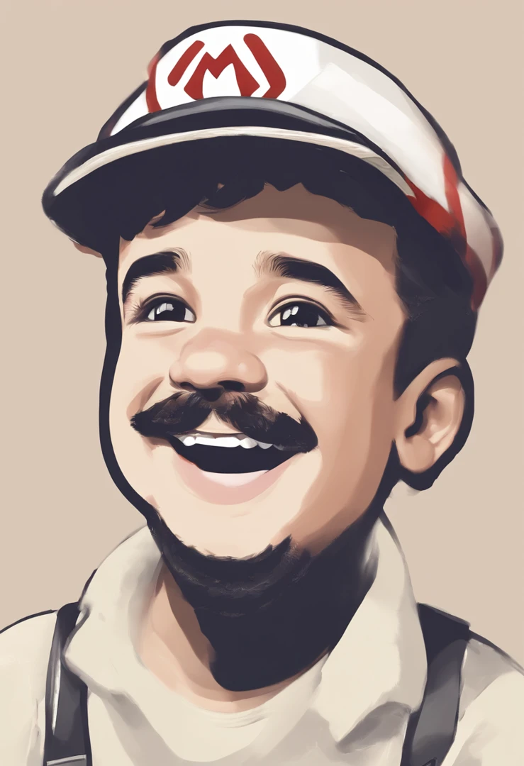 Arafed boy wearing a hat and smiling in front of a photo, wearing newsboy cap, he is wearing a hat, inspirado em George Henry, inspirado em George Barker, meu filho! the jaws that bite, with a weird hat, taken in the early 2020s, wearing a hat, foto de perfil 1024px, wearing a silly hat
