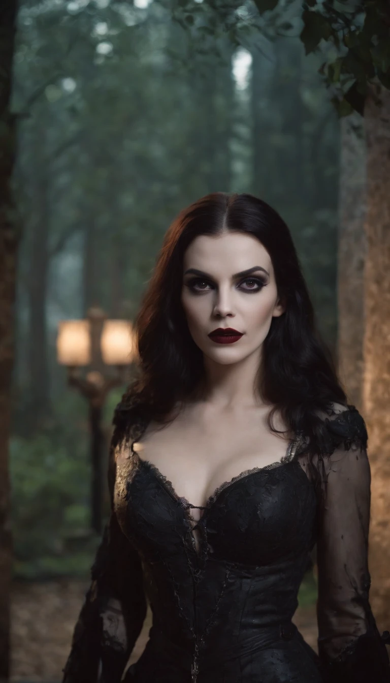 rainha vampira, seios gigantescos expostos, sbikini