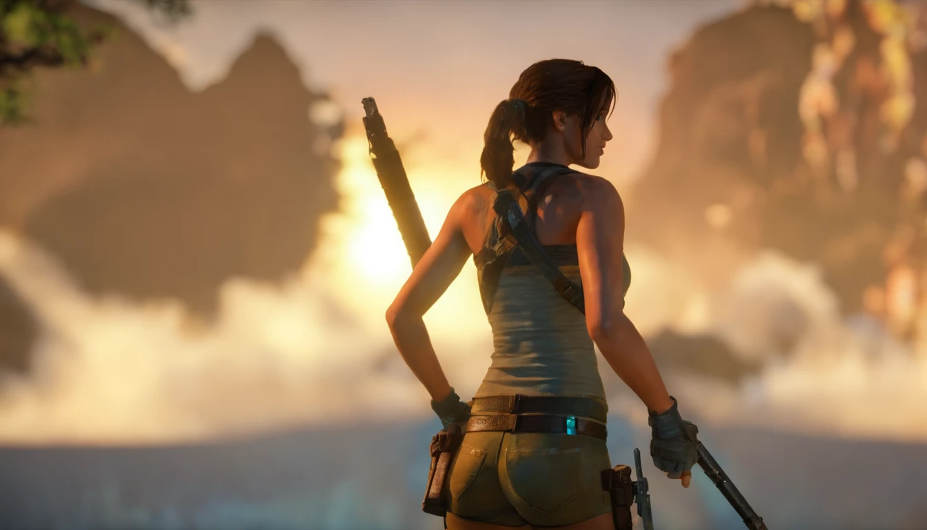Tomb raider dénudée