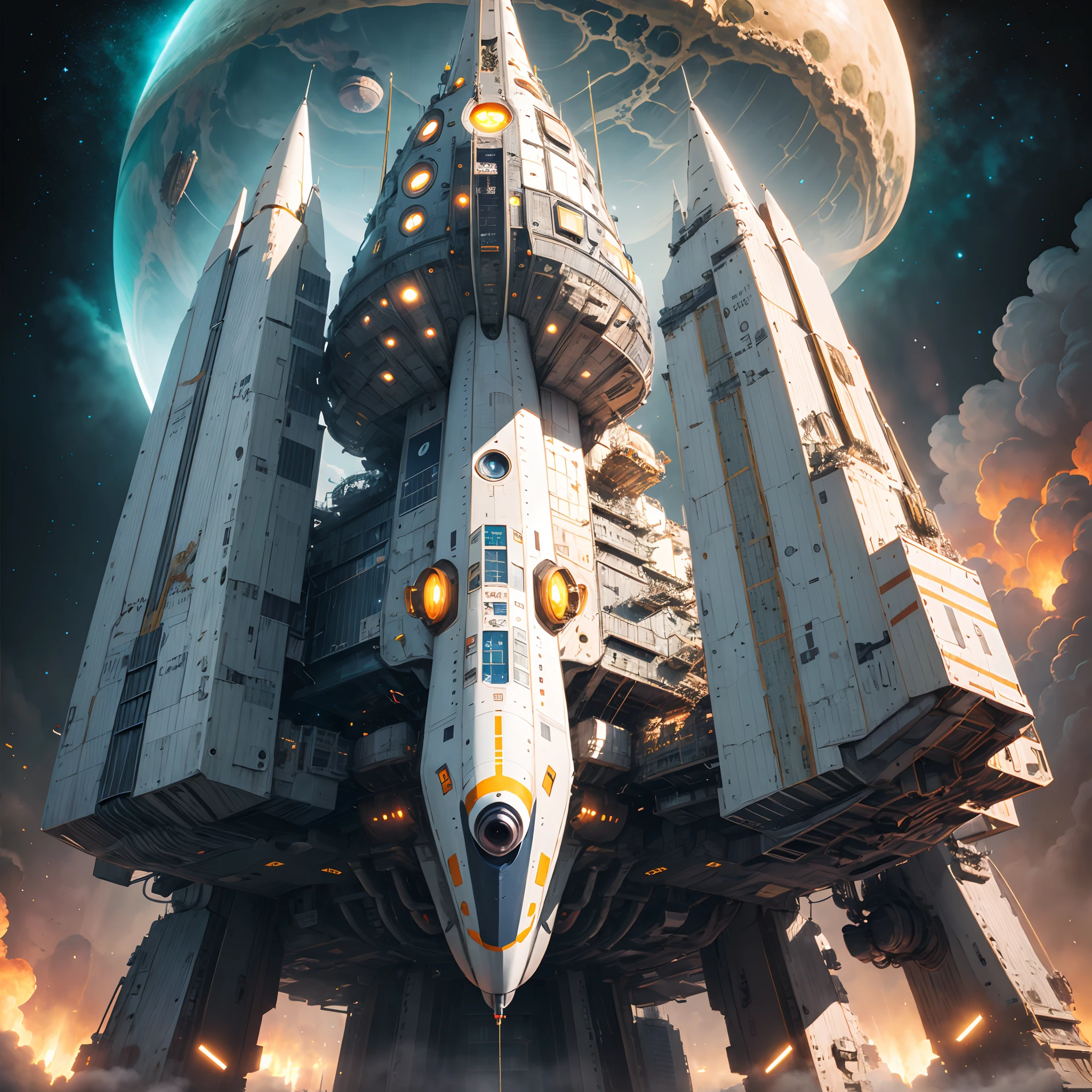 Retro spaceship mission log