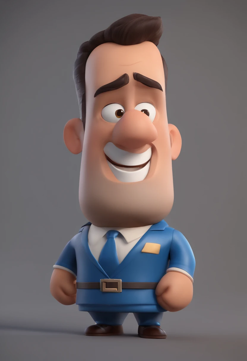 Personagem dos desenhos animados de um pastor, barba e camisa preta e blazer azul claro, animation character, Caractere estilizado, animation style rendering, 3D estilizado, maicon render, 3 d render stylized, toon render keyshot, Personagem 3D, Personagem 3D, 3d rendering stylized, 3 d character render, personagem de desenho animado, Personagem de close up, Pose de personagem, (Estilo Pixar) (master part:1.2) (Bokeh) (best quality) (pele detalhada) (textura detalhada) (8k) (argila) (Cinematic lighting) (foco nítido)