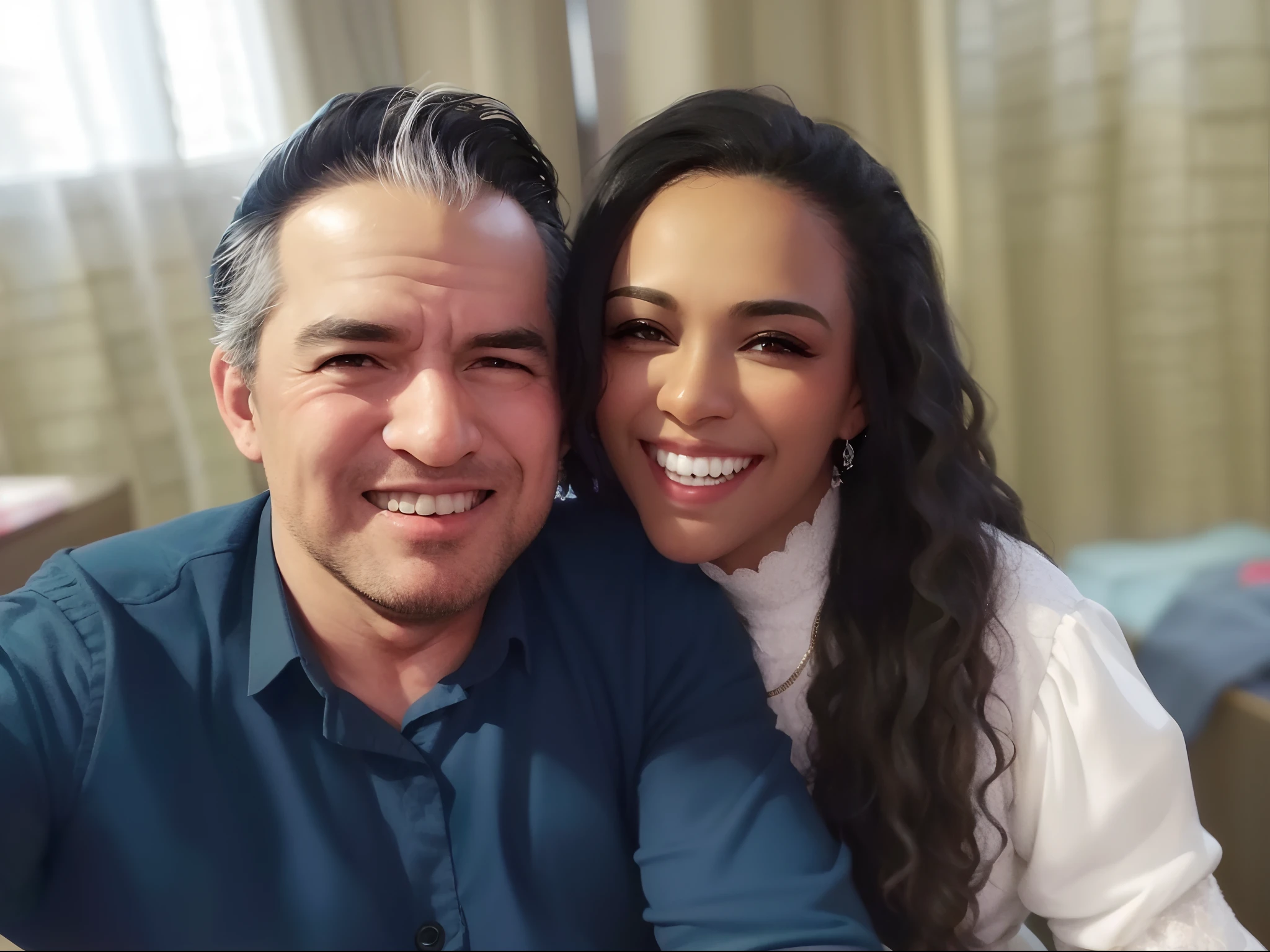 Homem e mulher sorridentes sentados juntos em uma sala de estar, Directed by: Willian Murai, Thomas Anthony e Malika Favre, Casal feliz, imagem de perfil, casal sorridente, david rios ferreira, Directed by: Luis Miranda, Mulher de 30 anos de Cuba, Directed by: Juan O'Gorman, Tyler Edlin e Natasha Tan, par, foto do perfil