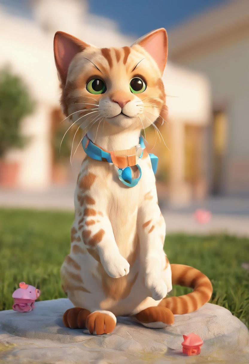 Gatinho se lambendo