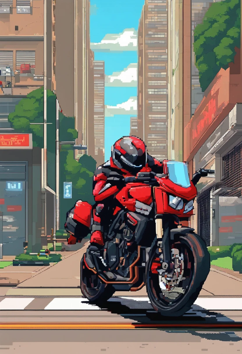 Uma Kawasaki z1000 2023 vermelha um casal de motoqueiros em lugar dos sonhos