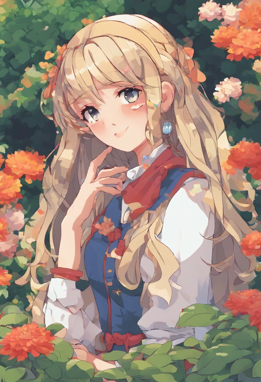 (best quality,Altas:1.2),Girl in high school uniform,Gato,belos olhos detalhados,beautiful detailed lips,pelo macio pettable,peaceful expression,Acariciando o gato,Panoramic garden background,morning sunlight,medium:pencil sketch,detalhamento ultrafino,cores vibrantes,Flowers swaying gently,atmosfera feliz