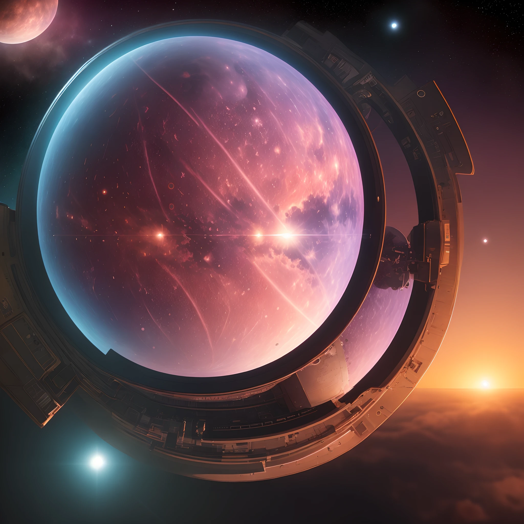 Pink planet mercury