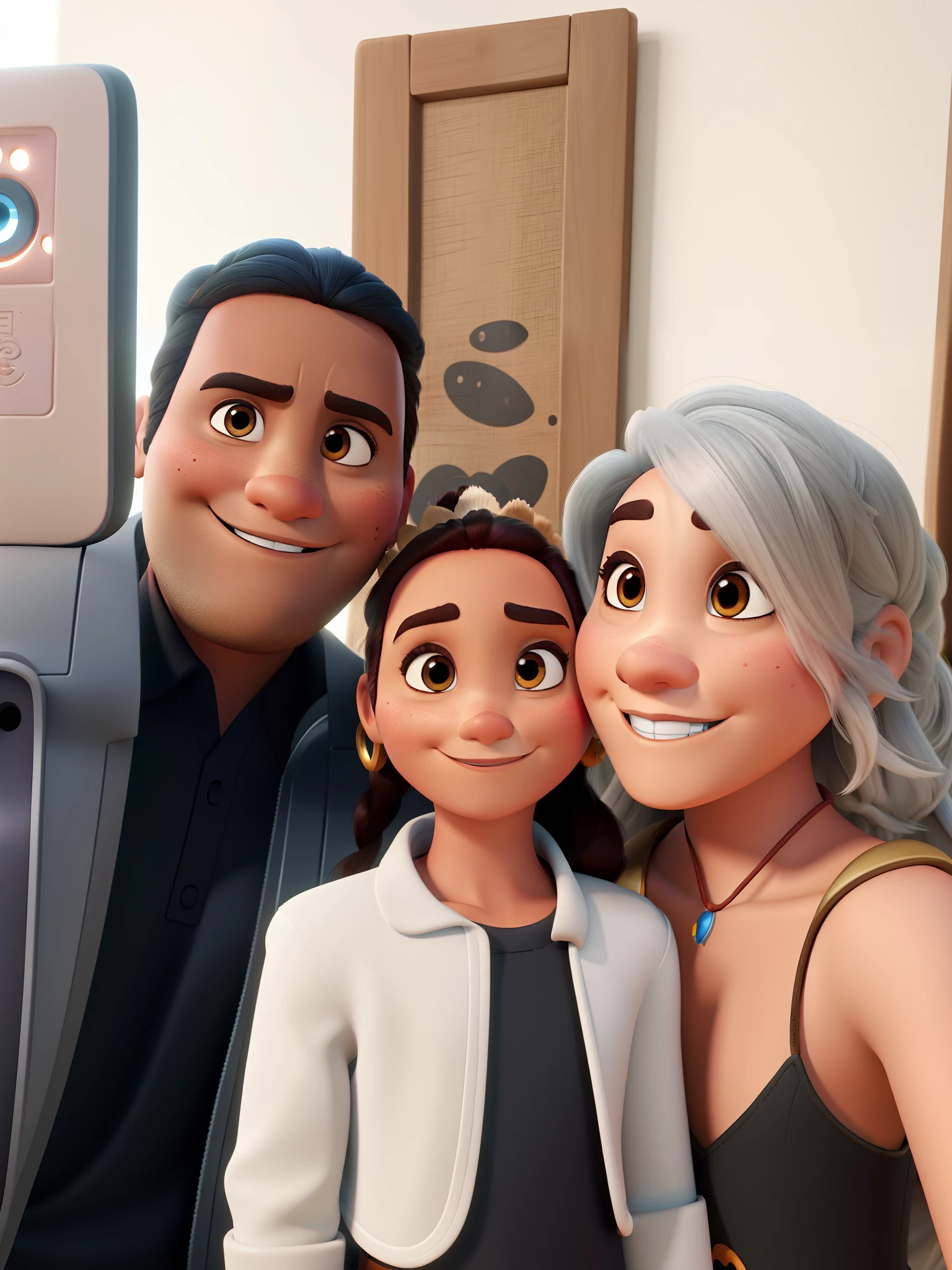 An indigenous Disney Pixar robot, alta qualidade, melhor qualidade