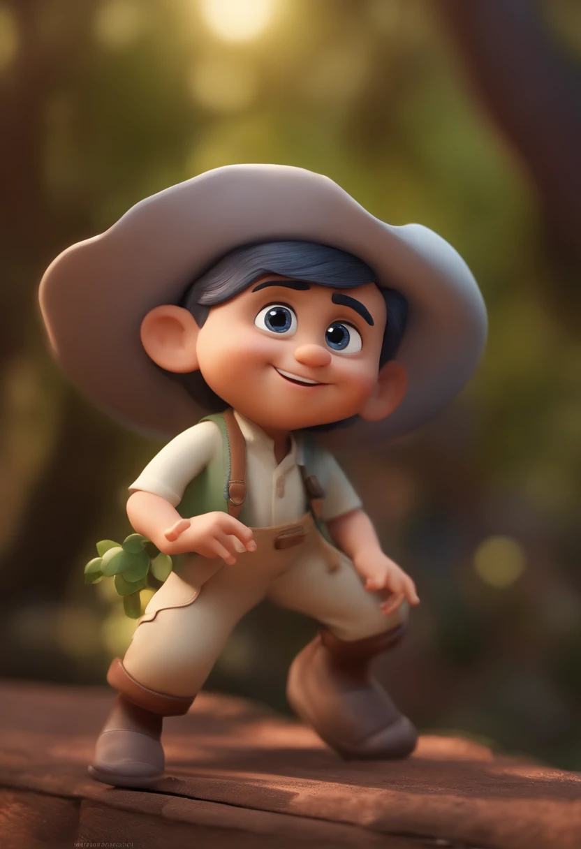 personagem dos desenhos animados de um garoto de pele branca, olhos castanhos, Caractere estilizado, animation style rendering, 3D estilizado, Arnold Maya render, 3 d render stylized, toon render keyshot, Personagem 3D, Personagem 3D, 3d rendering stylized, 3 d character render, personagem de desenho animado, Personagem de close up, Pose de personagem,  (Estilo Pixar) (master part:1.2) (Bokeh) (best quality) (pele detalhada) (textura detalhada) (8k) (argila) (Cinematic lighting) (foco nítido