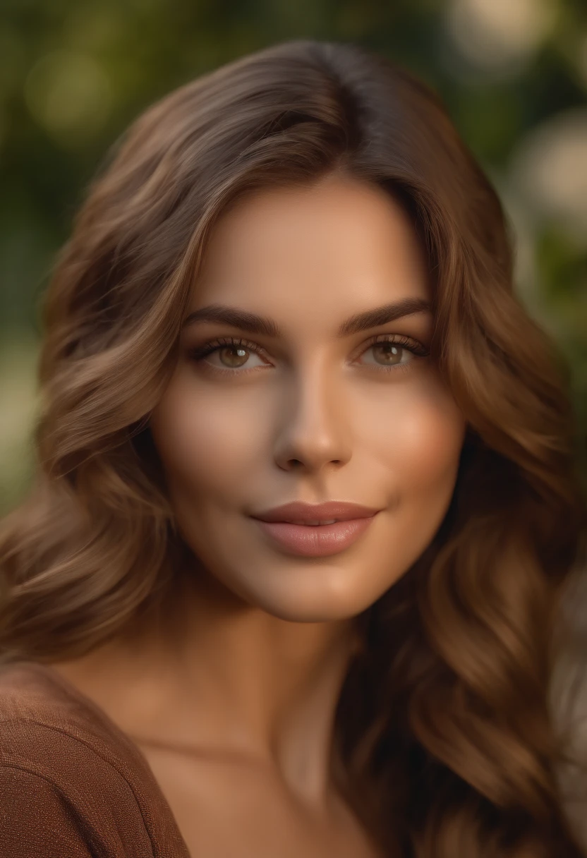 8k,best quality, master part, ultra high-resolution, (fotorrealista:1.4), Foto RAW, (authentic skin texture:1.3), (filmic grain:1.3), (selfie angle),1girl, um penteado de coque, brown hair, sentado, cadeira, entediado, hand support chin, belos olhos e rosto detalhados,master part, best quality,Close-up,Corpo superior,