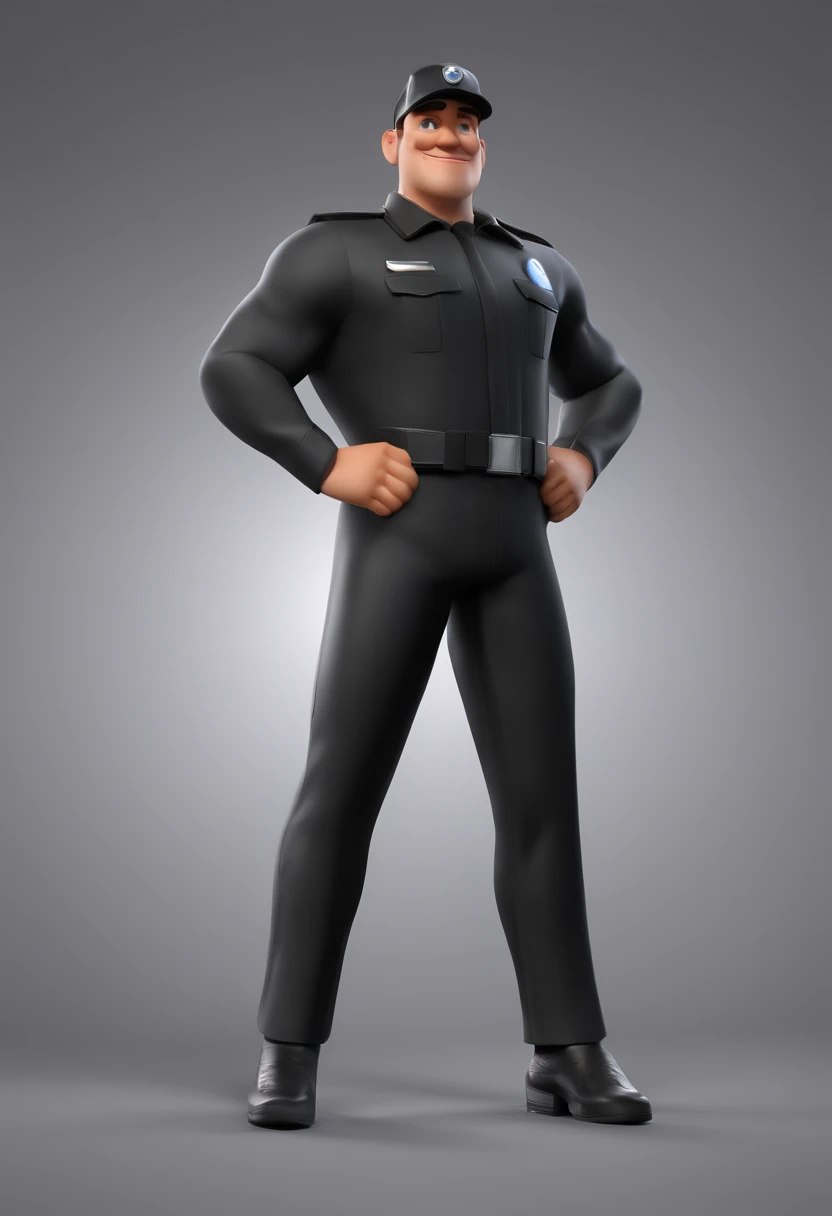 Cartoon character of a man wearing black cap and a black shirt in solidarity, um personagem animado, Caractere estilizado, animation style rendering, 3D estilizado, Arnold Maya render, 3 d render stylized, toon render keyshot, Personagem 3D, Personagem 3D, 3d rendering stylized, 3 d character render, personagem de desenho animado, Personagem de close up, Pose de personagem, (Estilo Pixar) (master part:1.2) (Bokeh) (best quality) (pele detalhada) (textura detalhada) (8k) (argila) (Cinematic lighting) (foco nítido,Senta e vaza a parte superior do corpo