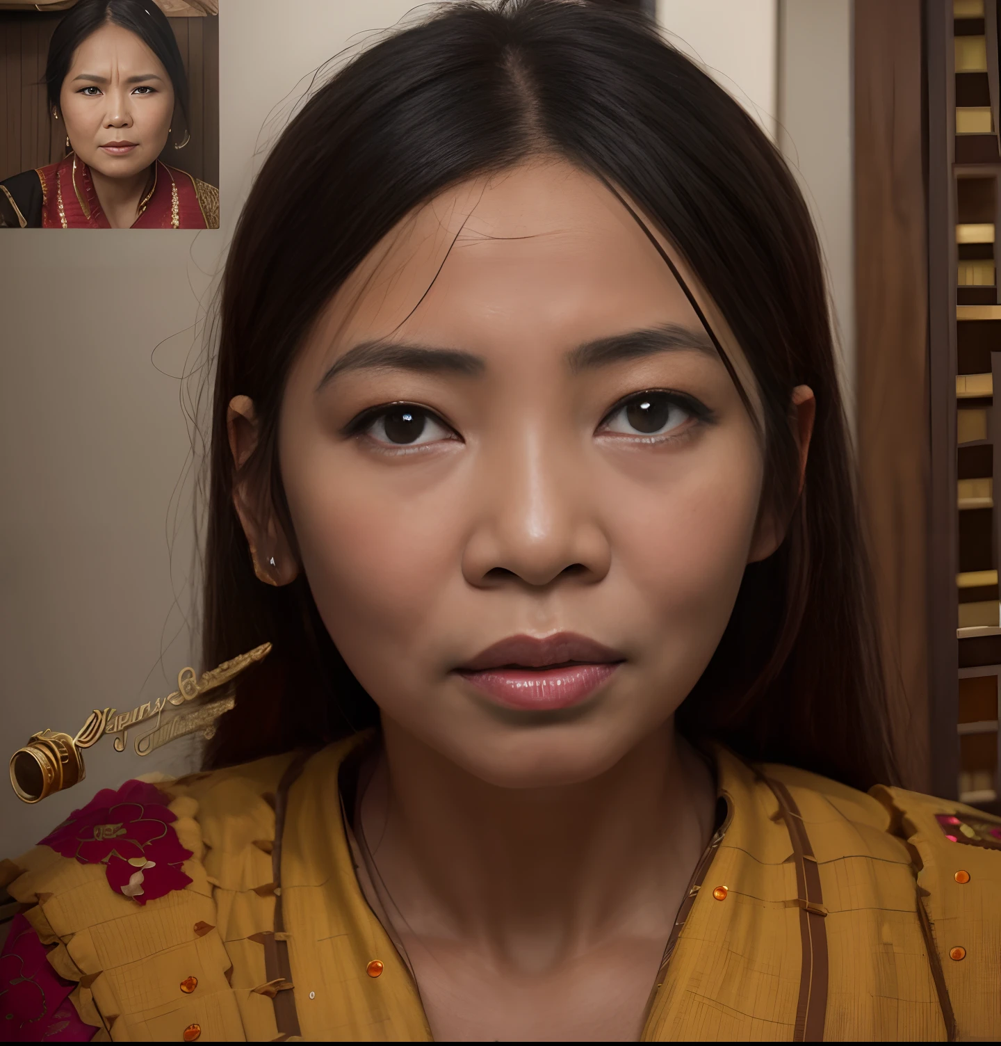 Indonesian face woman,8k,uhd,realistic