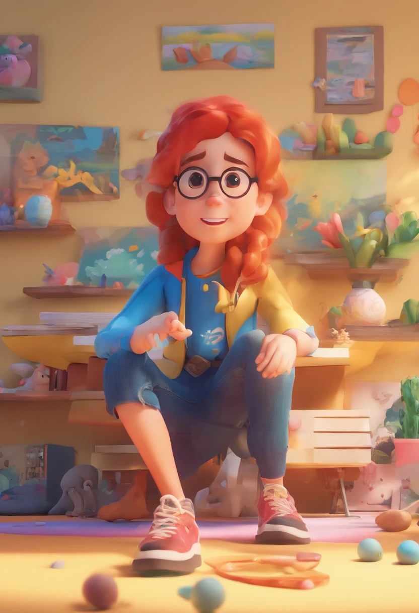 (best quality,4k,highres,masterpiece:1.2),ultra-detailed,realistic, Pixar style, vibrant colors, dramatic lighting, detailed textures, 3D rendering, emotional expression, storytelling, intense visual impact, contrasting colors, soft and warm color palette, dynamic and energetic composition, lively and expressive characters, emotional depth and authenticity, captivating narrative, visually striking, attention to detail, intricate character design, powerful emotions, well-crafted storytelling, narrative depth, immersive experience, magical atmosphere, whimsical elements, captivating storytelling, innovative visual effects, imaginative scenery, dreamlike ambiance