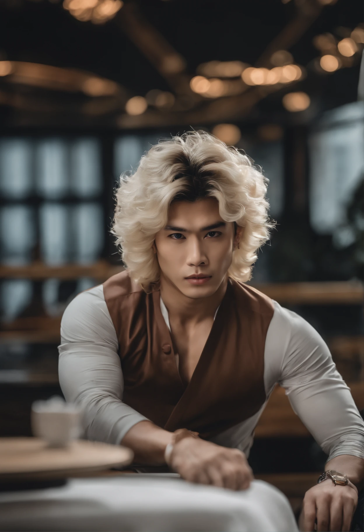 KinnPorsche, Thai Series, conhecemos Kinn (Mile Phakphum Romsaithong), The son of a powerful mafia. Uma noite, The young man is surprised by enemies and ends up having to flee, until you bump into Porsche (Apo Nattawin Wattanagitiphat), A student and part-time waiter who saw all the confusion. Because he is an athletic young man who demonstrates excellent skill in martial arts, Kinn offers money in exchange for Porsche's protection. Porsche sente medo da realidade de Kinn, Especially when you think you might end up putting your brother, Porchay (Tinnasit Isarapongporn) em perigo. Porsche is terrified of the threats Kinn poses to himself and the people around him, mas aceita o trabalho como guarda-costas. Aos poucos, os dois se aproximam e desenvolvem sentimentos fortes um pelo outro. Contudo, many mysteries surround the future of Kinn and Porsche, obstacles that will test the unlikely love between the two.