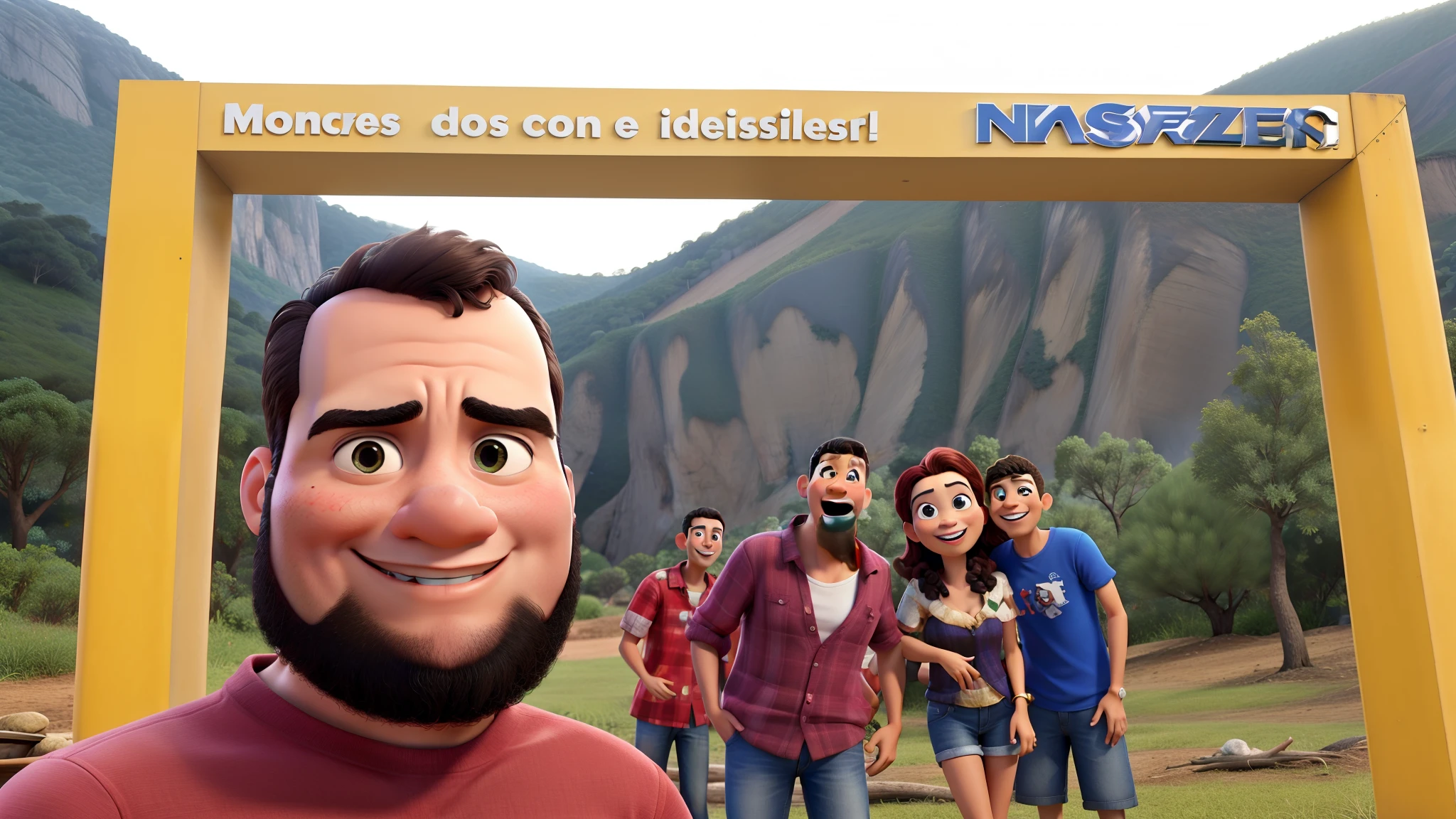 Fazer nossa imagem estilo pixar