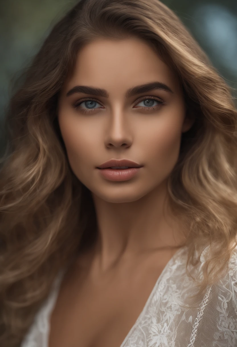 alta qualidade, best quality, fotorrealista, Foto RAW, Realistic, Ultra Real 8K CG, ultra detalhe, High definition, master part, 1 girl, 18 anos OLS, Rosto bonito feminino, Rosto Suave, elegante, cabelos longos, olhos azuis, Olhos azuis claros, fechar para cima, detalhes intrincados, texturas detalhadas, detalhes finos, face frontal , corpo natural feminino, sexy, muito bonito rosto feminino jovem,