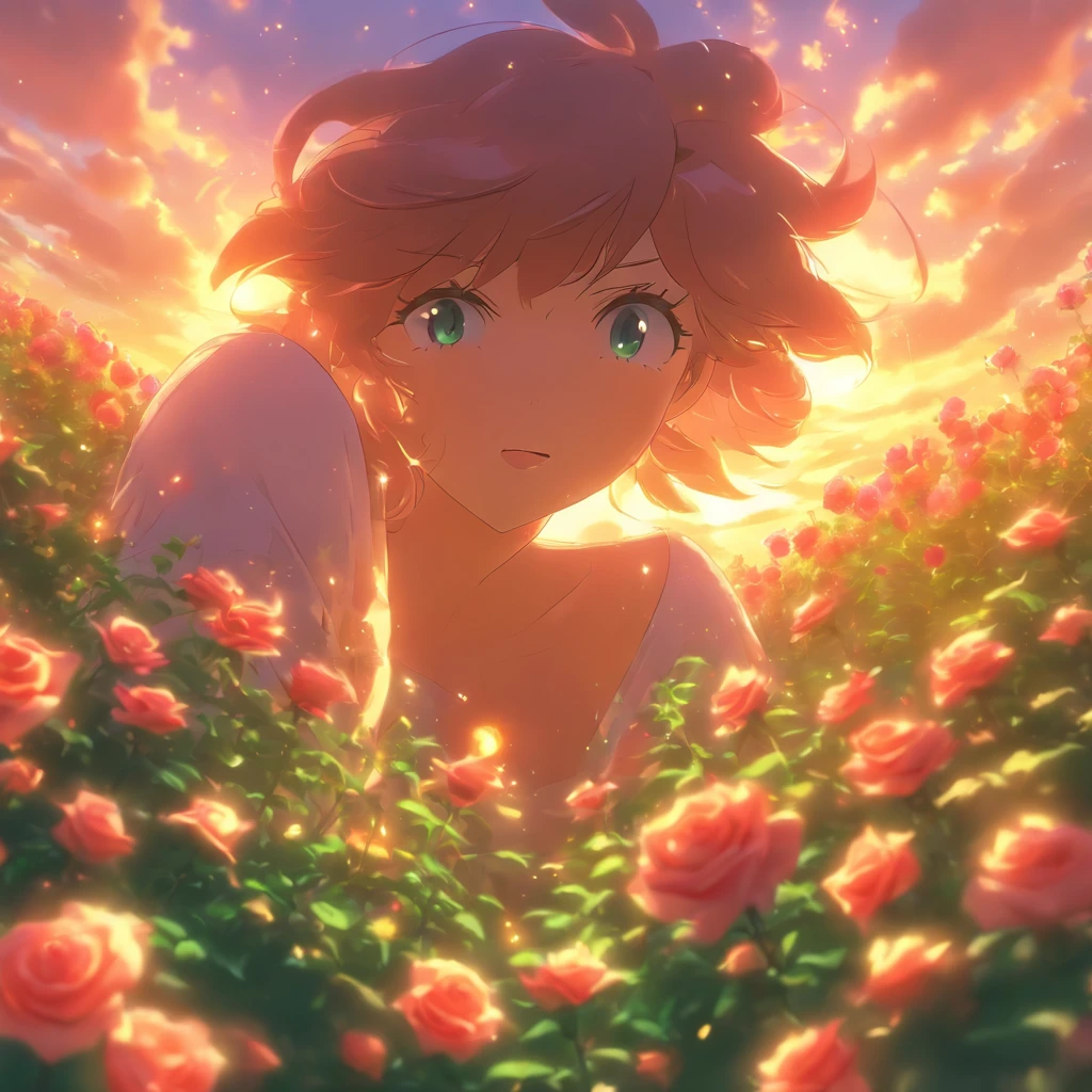 most beautiful in the world, fair, 16 years old girl, wearing nothing, reddish skin, golden hue aura, sitting, with beautiful flower garland, photo realistic, 8k ultra defination, surrounded by flowers, bokeh, animated lighting, sexy hot scenes, nude 