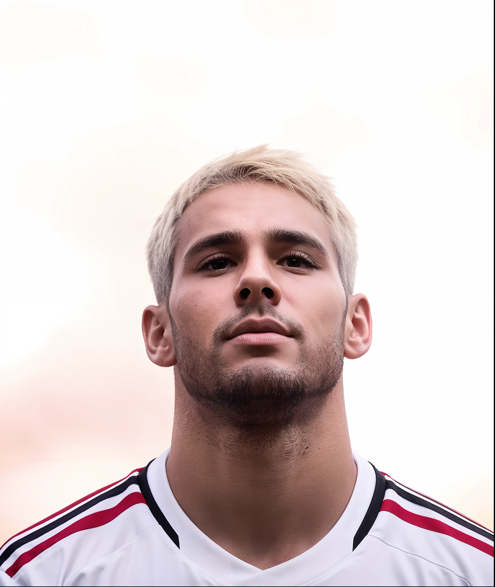 Sao Paulo football club player in Pixar cartoon style