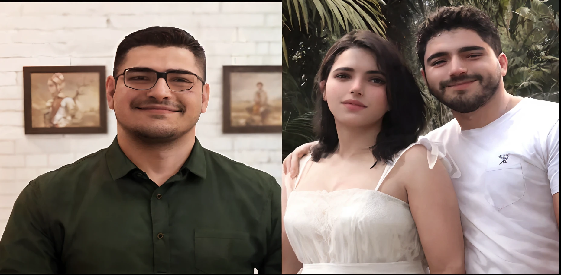 There are two people who are posing for a photo together, Directed by: Nandor Soldier, fundo transparente, Directed by: CeFerí Olivé, imagem de perfil, Directed by: Alejandro Obregon, Directed by: Felix Arauz, by Almeida Júnior, Directed by: Matteo Pérez, Directed by: Joseph Pisani, foto do perfil, Directed by: Samuel Silva