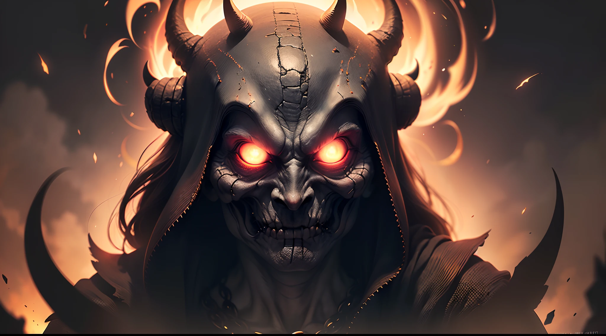 (masterpiece, best quality, top quality, real photo, realistic photo, dark) death demon looking for souls. --auto --s2