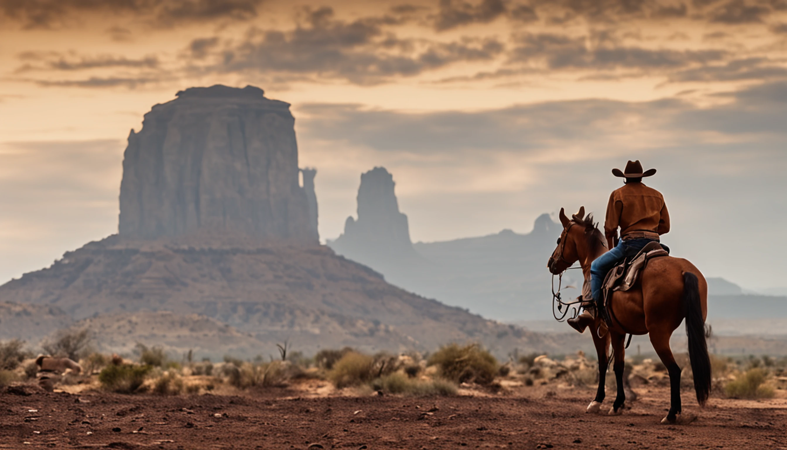 FOTO BEM DETALHADA,there is a man, COM UM VIOLAO NAS COSTAS, montado em um cavalo em frente a uma lua cheia, Andar a cavalo na lua, vaqueiro, Cowboy na Faixa, Back photo of a cowboy, No Velho Oeste, O Cowboy no Estranho Oeste, Velho Oeste, Lone guard, sonho de vaqueiro, quadrinhos ocidentais inspirados, lonely rider, Directed by: Cindy Wright, space western, Fotografia Moonwalker