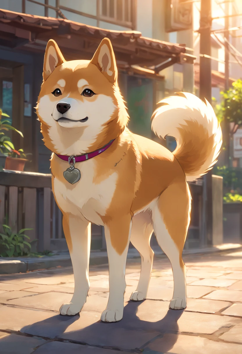 "Creating a Shiba Inu with chic ultra-high-definition images, Classic dog pose. Use of advanced macro photography techniques、Highlights the intricate details of the dog's coat, standing ears, And the expressive eyes and tongue are partially out. Place the camera at the dog's eye level, Creates an intimate connection between the viewer and the dog's subject. Implemente uma abertura ampla para uma profundidade de campo rasa, Gently makes the dog stand out clearly against a blurred background. Improve lighting、Emphasizes the texture and contours of the dog's body, Uso do Software, Remover sombras grosseiras、, atmosfera acolhedora. Pick up a dog in a relaxed position, Mas equilibrado, Show flexibility and elegance. Tente capturar o momento com movimento natural, alongamento, Grooming, etc., to convey a sense of authenticity. Implement post-processing techniques to improve image clarity, Contrasty, and color balance, Proteja todos os aspectos, from the dog's intricate patterns to its intense gaze, Renderizado em detalhes impressionantes. finalmente, Conveys the soft beauty and innate elegance of Japan Shiba Inu, Capture fleeting moments celebrating the unique essence of a dog's curiosity and poise."