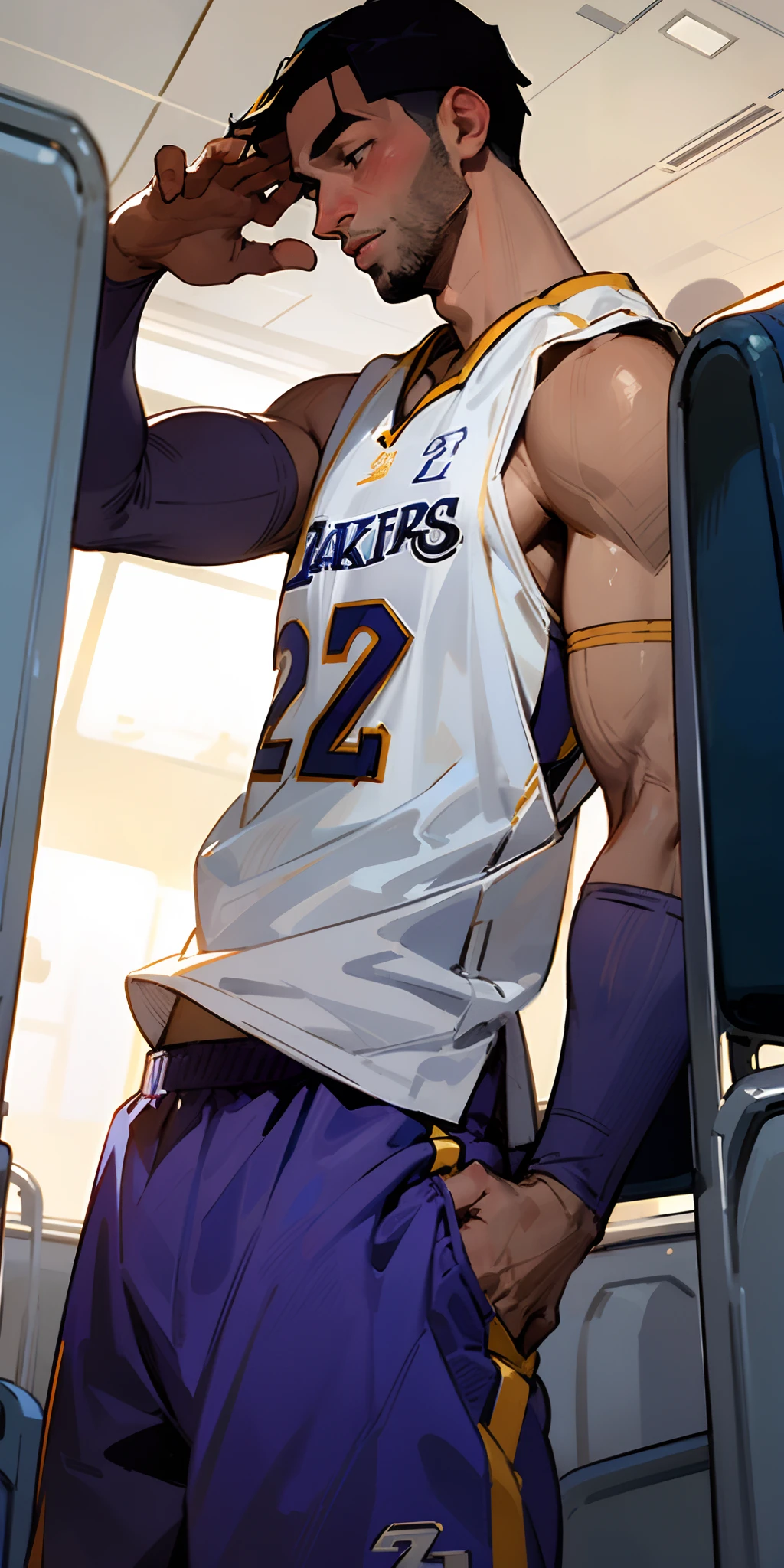 Kobe Bryant jerks off on the plane
