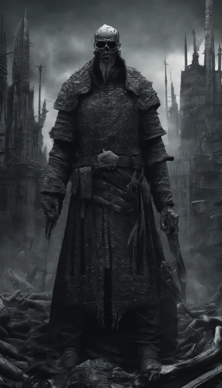 CIDADE viking em guerra, Cyberpunk, violence, decadence, sociedade futurista, oceano