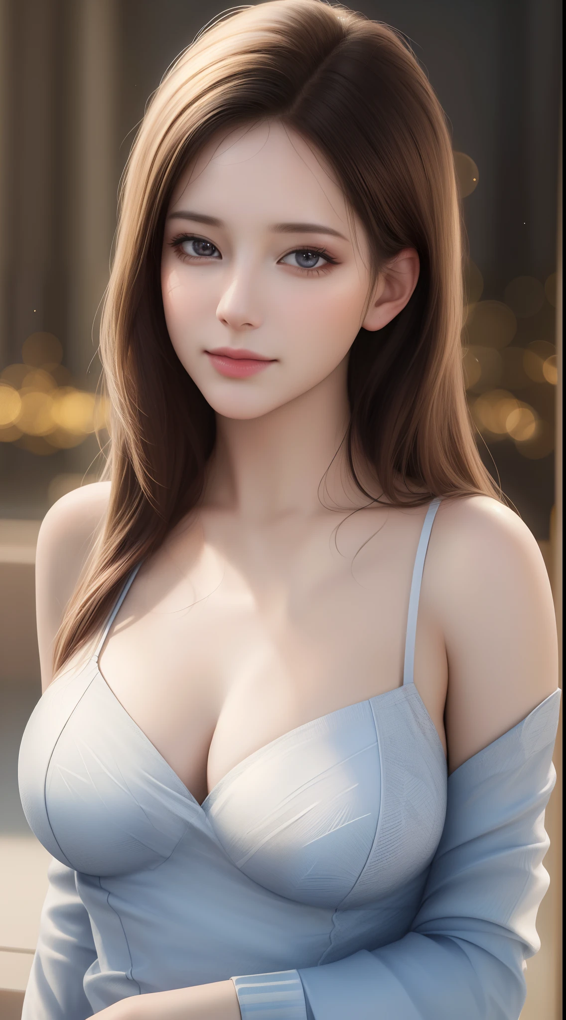((Best quality, 8k, Masterpiece :1.3)), Beautiful face, (photo realistic:1.4), soft lighting, (high detailed skin:1.3), 8k uhd, dslr, high quality, high resolution, 4k, 8k, absurdres, best ratio four finger and one thumb, (realistic:1.4), ((realistic medium breasts :1.3)), Highly detailed face and skin texture, Detailed eyes, Double eyelid, full body view, 1girl,