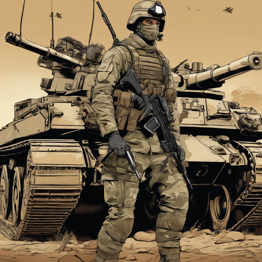 anthro cat, black SWAT outfit, detailed dark mascara, perfect skin, smiling, he is on the side of an Armored SWAT car, in a city, he is heavily armed with a rifle, rule of thirds, high quality background, ultra detailed scenery, ultra sharp focus, detailed dark mascara, perfect professional photo