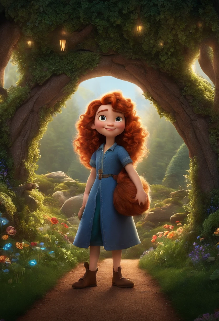 Imagem de um garoto diveryido com o cabelo medio branco olhando para o ceu estrelado em um gramado para um filme da pixar e ser capa