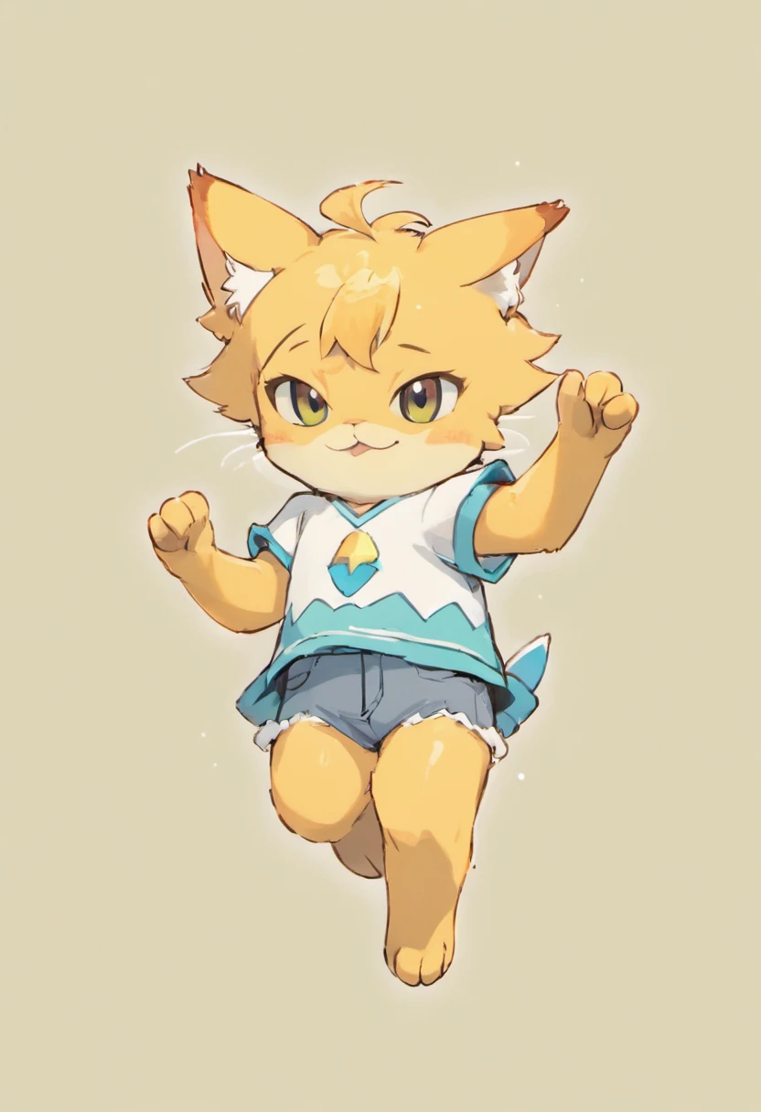 pubiano peludo,olhando para o espectador, uma tartaruga,mammal, gato tabby cinza, sozinho, corpo branco, Pelo branco, garments,Use uma camiseta branca lisa de manga curta,white shorts , antro, tufo, ambiguous gender, Antecedentes detalhados, Usa, fluff orelha interna, nariz preto, Natureza, Olhos verdes bonitos e bonitos,Cauda fofa,Pata de gato bonito,jovem,Small and cute emphasis,Postura de Caminhada,caracteres detalhados,Um sorriso no rosto(1.2),balding,a noite,Castelos(1.1)。solo peludo,Pelo branco,cara hiper fofa,camiseta brilhante,Belas luzes e sombras,Luzes ambientes,Pelo ultrafino,Light Volumetric