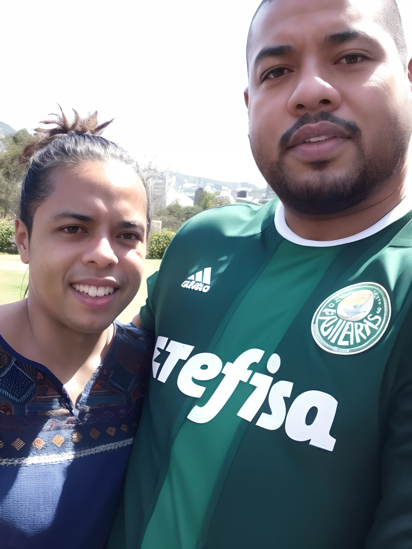 there is a man and a woman posing for a picture, Ronaldo Phenomenon, Ronaldo Nazario Fenomeno, Malika Favre, Parece Fabiula Nascimento, 3 5 year brazilian mother, Ronaldo Nazario, Directed by: Willian Murai, Dan dos Santos, In Sao Paulo, brasileiro, andrea rocha, par, Directed by: Emerson Silva
