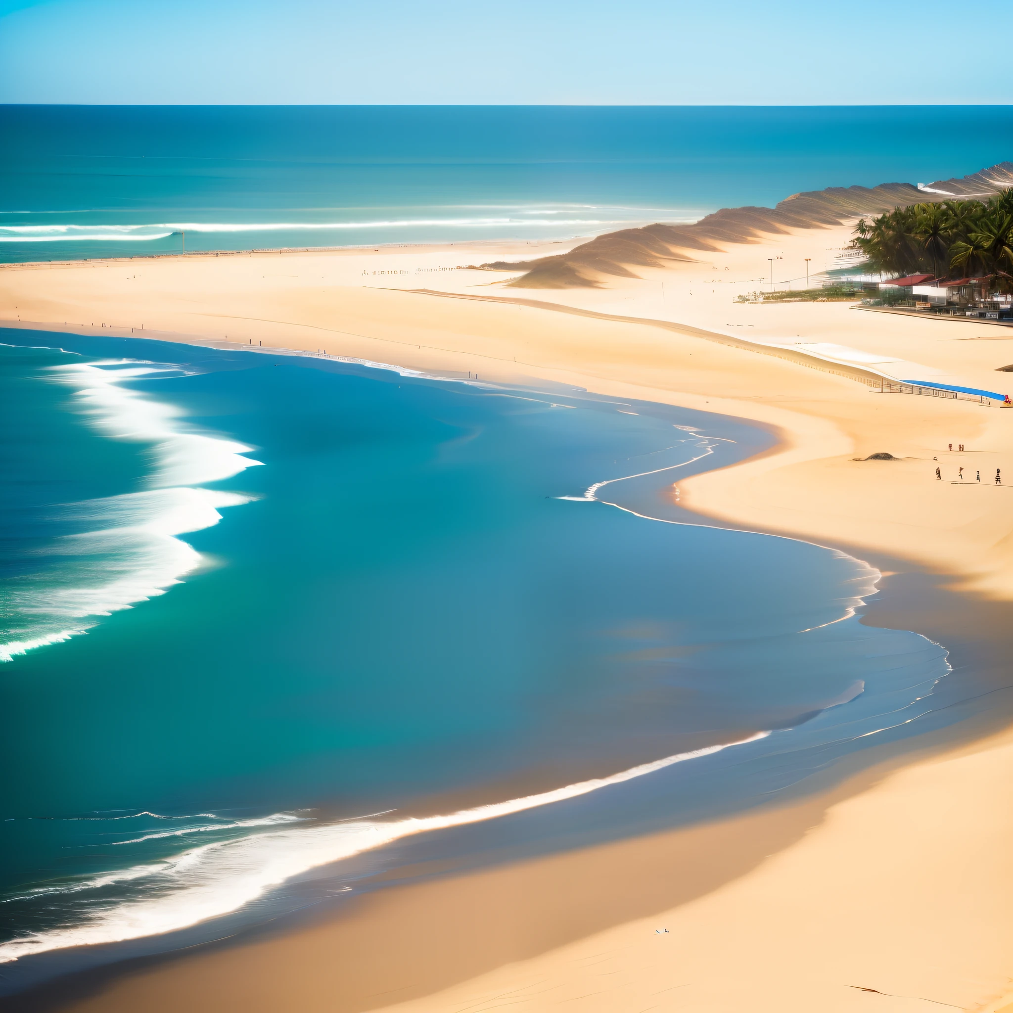 Um dia de sol na praia